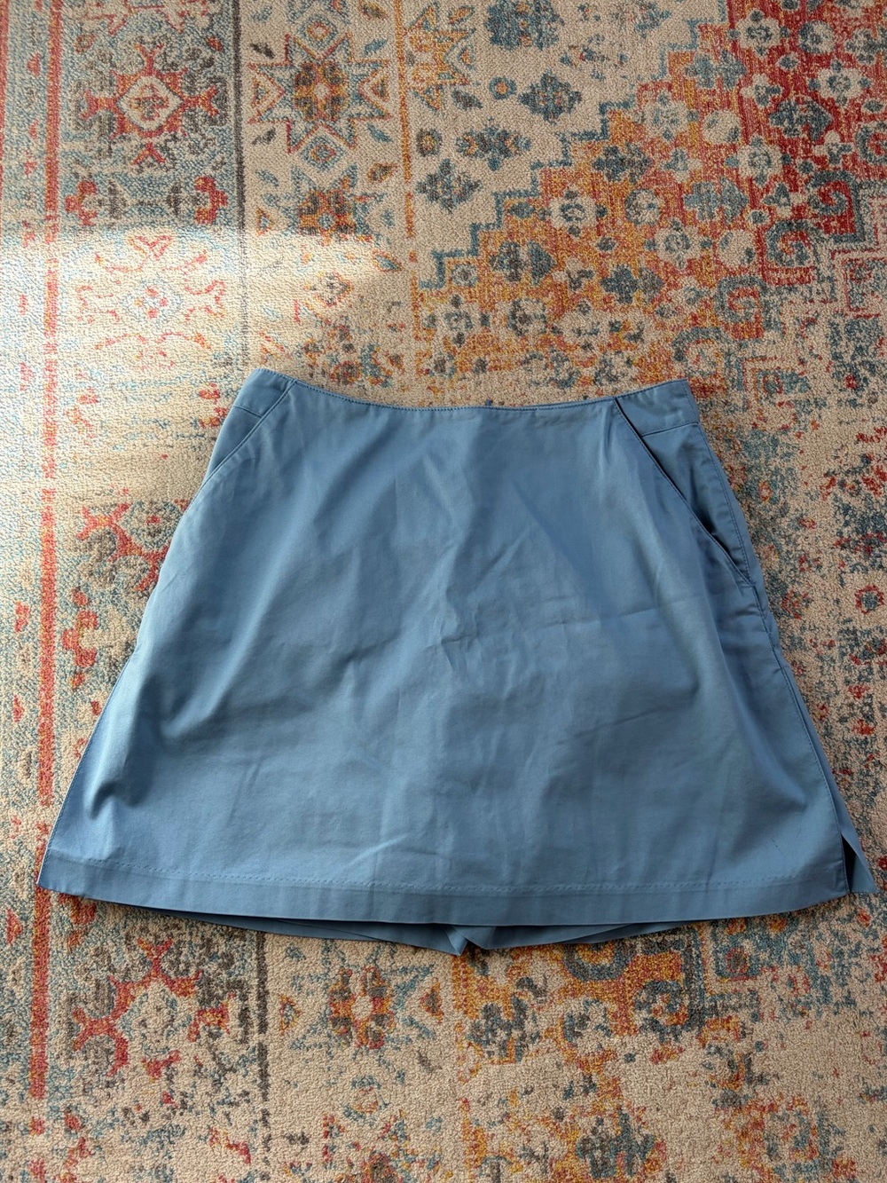 Adidas sky-blue tennis skirt/skort